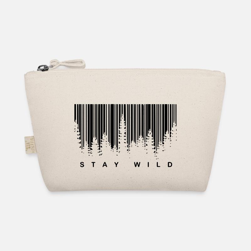 BLEIB WILD Bio-Täschchen