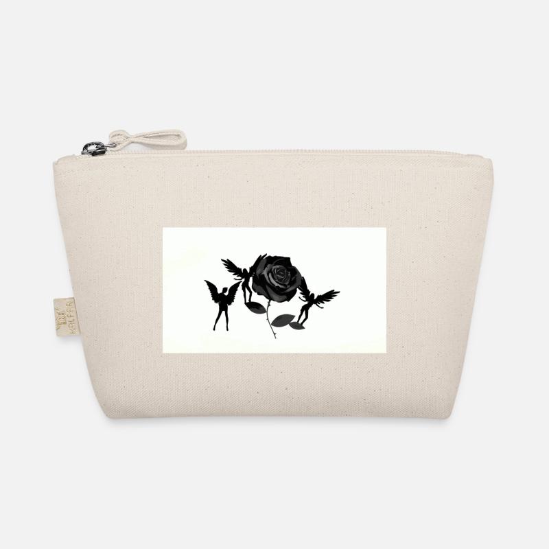 Gothic Fee Blume - Bio-Täschchen - Natur