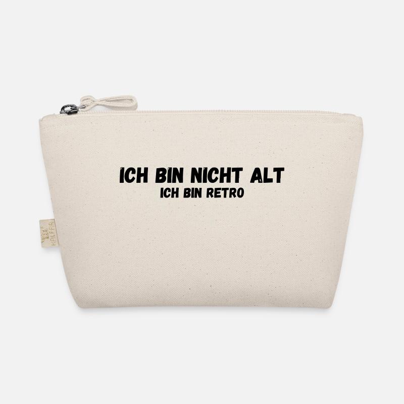 Ich bin nicht alt ich bin retro Bio-Täschchen