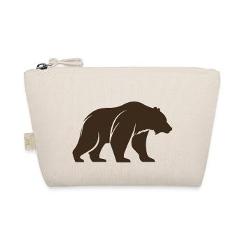 Braunbär - Bio-Täschchen - Natur - Vorne
