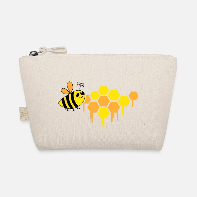 honeycomb bee Organic Pouch