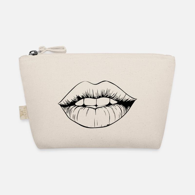 Lèvres, bouche, baisers lèvres Trousse biologique