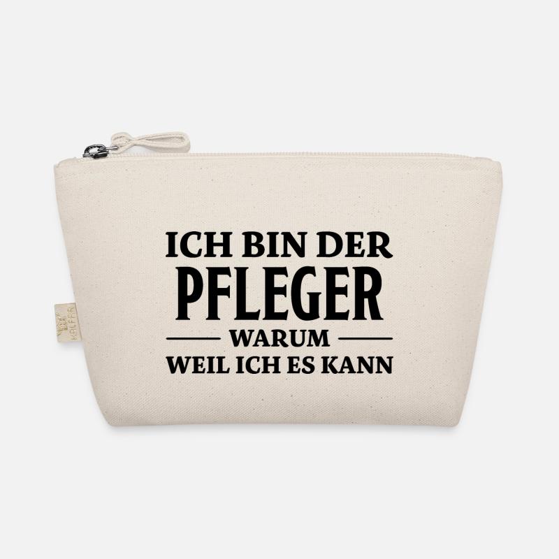 Pfleger Spruch Pflegekraft Lustig Pfleger Geschenk Bio-Täschchen