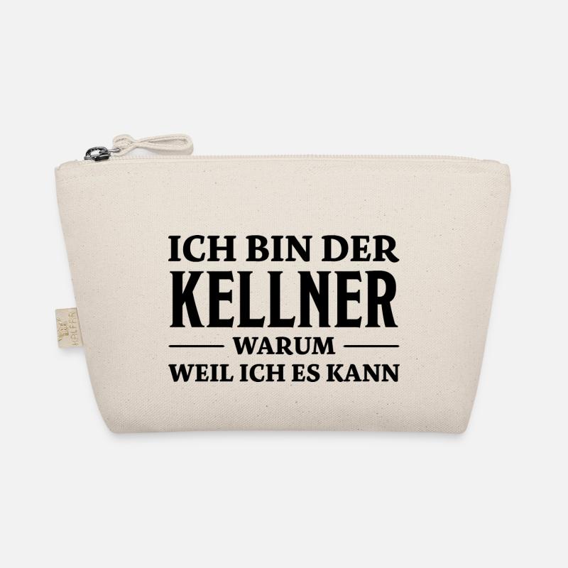 Kellner Spruch Restaurant Lustige Kellner Geschenk Bio-Täschchen