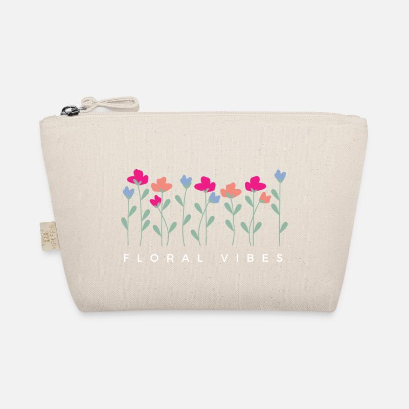 Blumige Vibes - Geschenkidee Bio-Täschchen