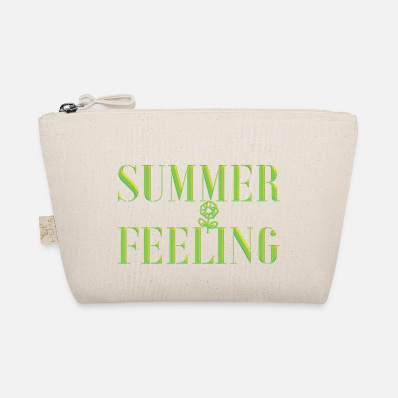 SUMMER FEELING with flower Organic Pouch