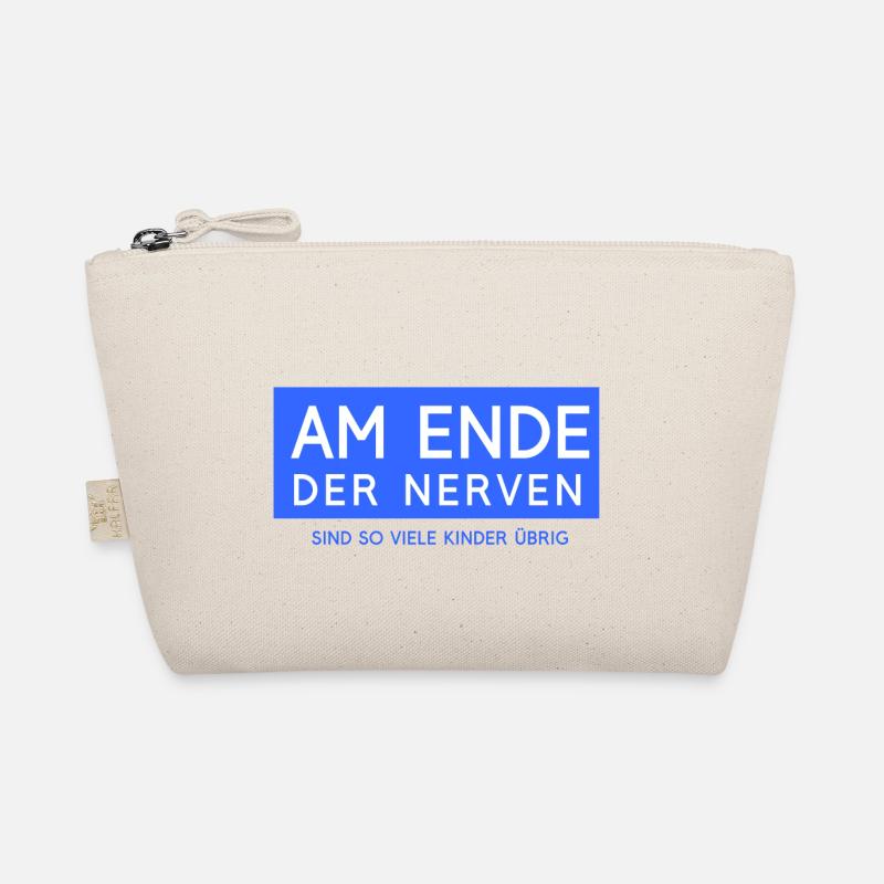 Am Ende der Nerven..... - Bio-Täschchen - Natur