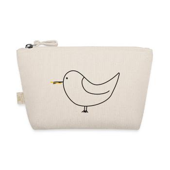 Seagull with fries - Organic Pouch - nature - Front