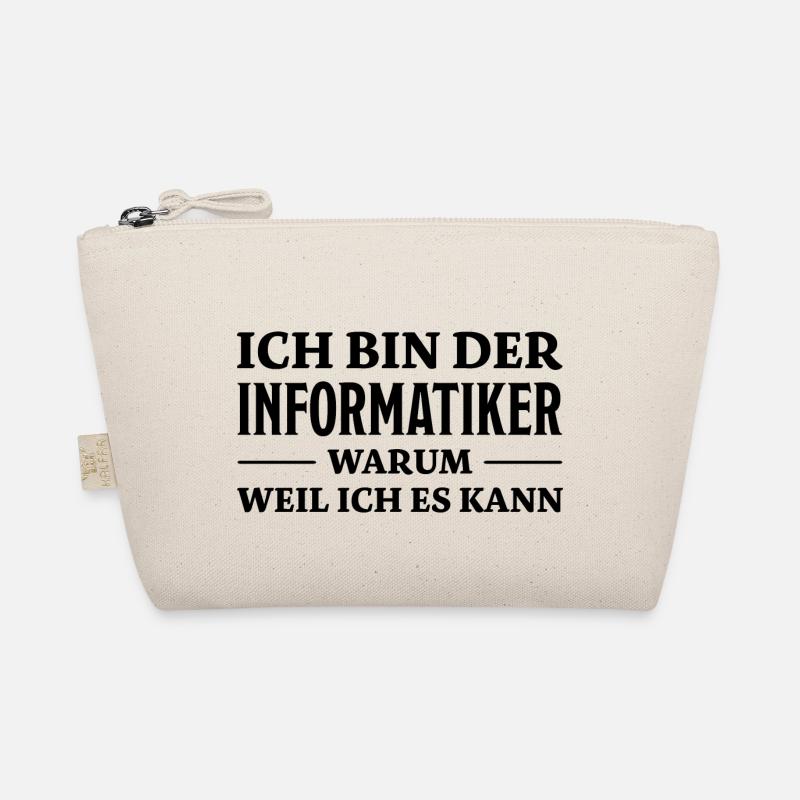 Informatiker Spruch Lustige Programmierer Geschenk Bio-Täschchen