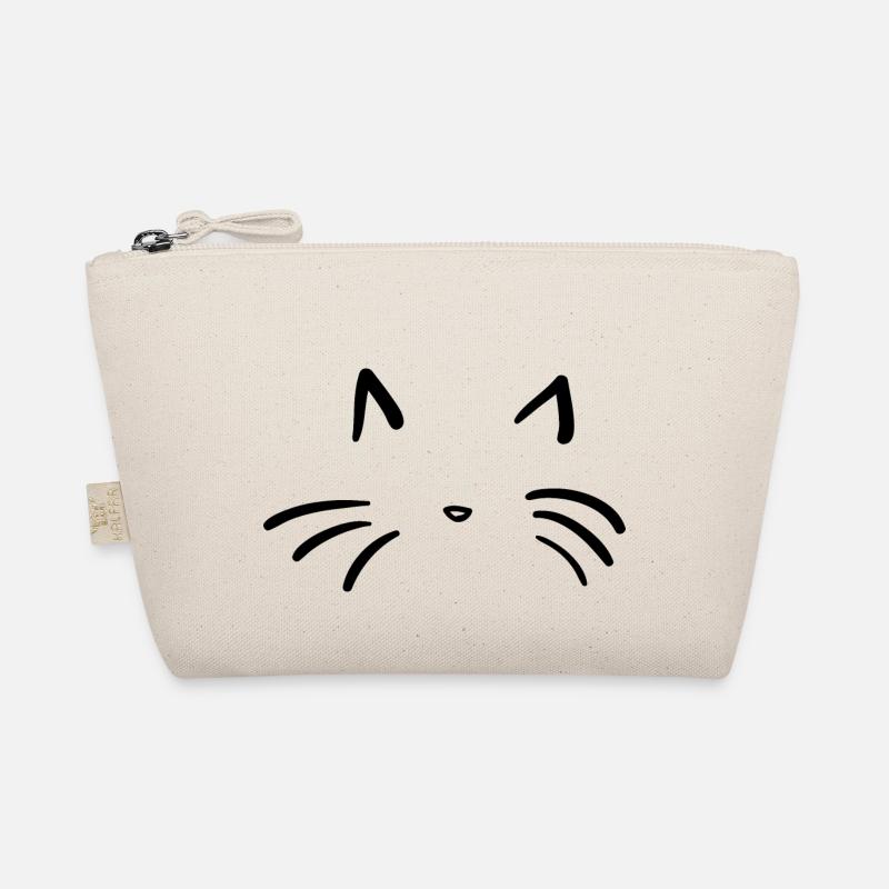 Katze - Bio-Täschchen - Natur