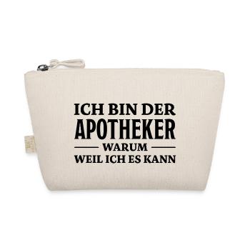 Apotheker Spruch Beruf Lustiges Apotheker Geschenk - Bio-Täschchen - Natur - Vorne