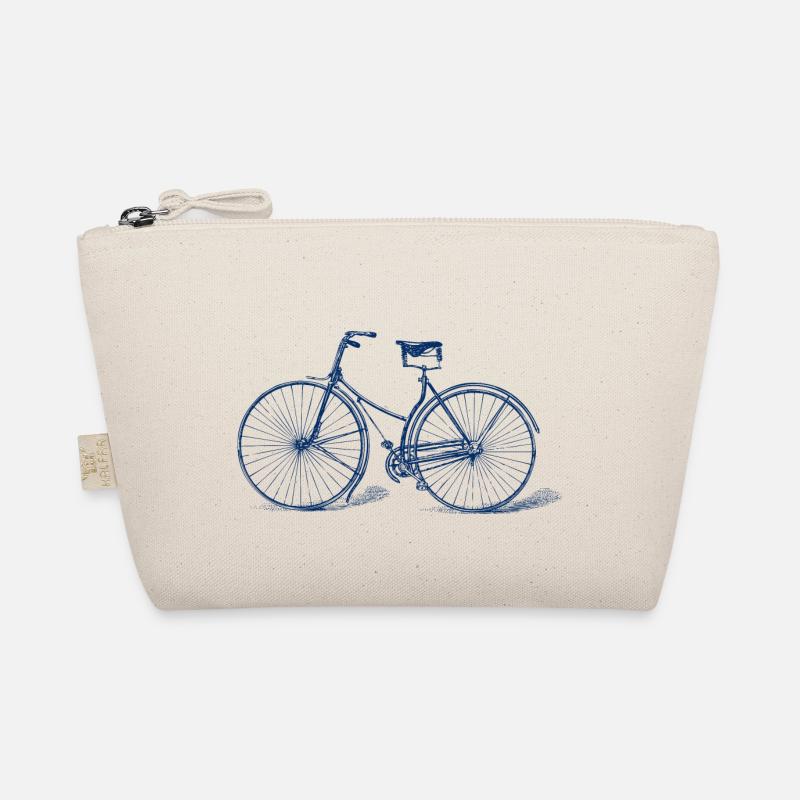 Fahrrad - Bio-Täschchen - Natur