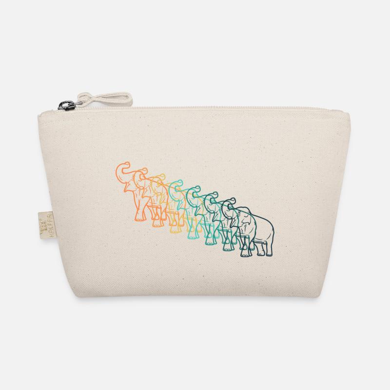 Éléphant vintage Trousse biologique