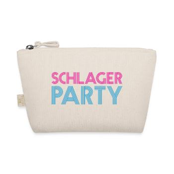 SCHLAGER PARTY Schlagermusik Schlager - Bio-Täschchen - Natur - Vorne