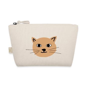 Visage de chat 1 - Trousse biologique - nature - Devant