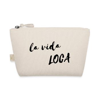 Vida Loca – Wild Life Spanisches Zitat-Design - Bio-Täschchen - Natur - Vorne