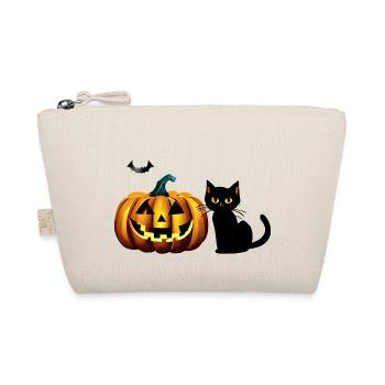 Pumpkin Costume Halloween Gift Pumpkin Pumpkins - Organic Pouch - nature - Front