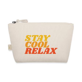 stay cool relax - Bio-Täschchen - Natur - Vorne