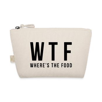 Wtf, wo ist das Essen? - Bio-Täschchen - Natur - Vorne