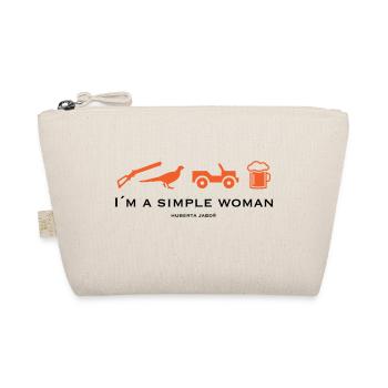 Simple Woman Bière - Trousse biologique - nature - Devant