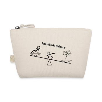 Life Work Balance - Organic Pouch - nature - Front