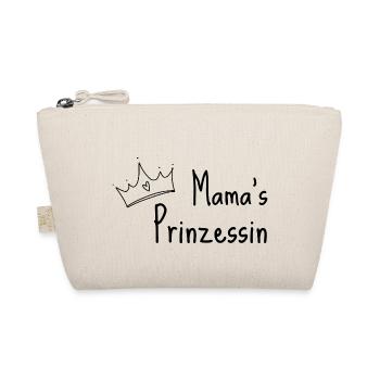 Mama's Prinzessin Design Geschenk für Tochter - Bio-Täschchen - Natur - Vorne