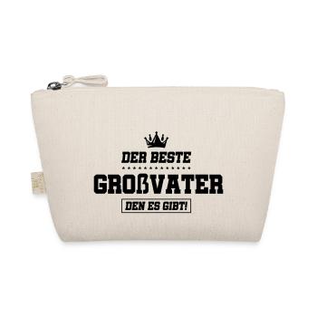 der beste großvater - Bio-Täschchen - Natur - Vorne