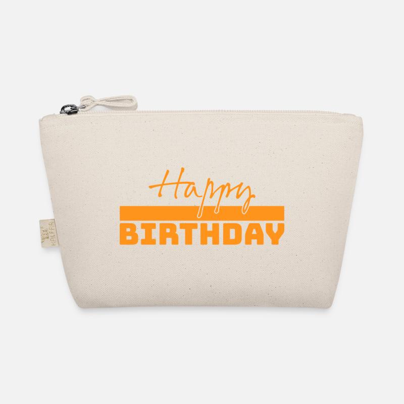 Tshirt joyeux anniversaire Trousse biologique