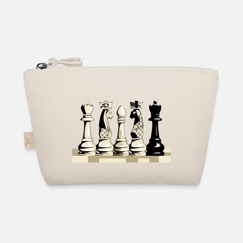 Chess pieces Organic Pouch