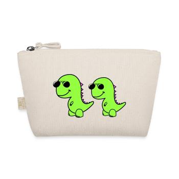 Cool Dinos - Organic Pouch - nature - Front