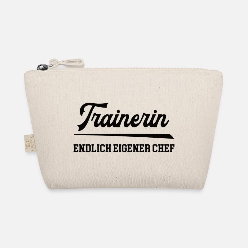 Trainerin wird Chef Selbstständigkeit Chefin Bio-Täschchen