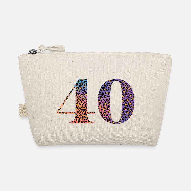 40th Anniversary Leopard Organic Pouch