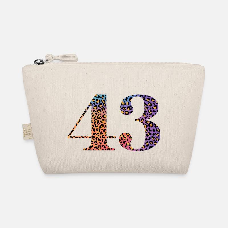 43e anniversaire léopard Trousse biologique