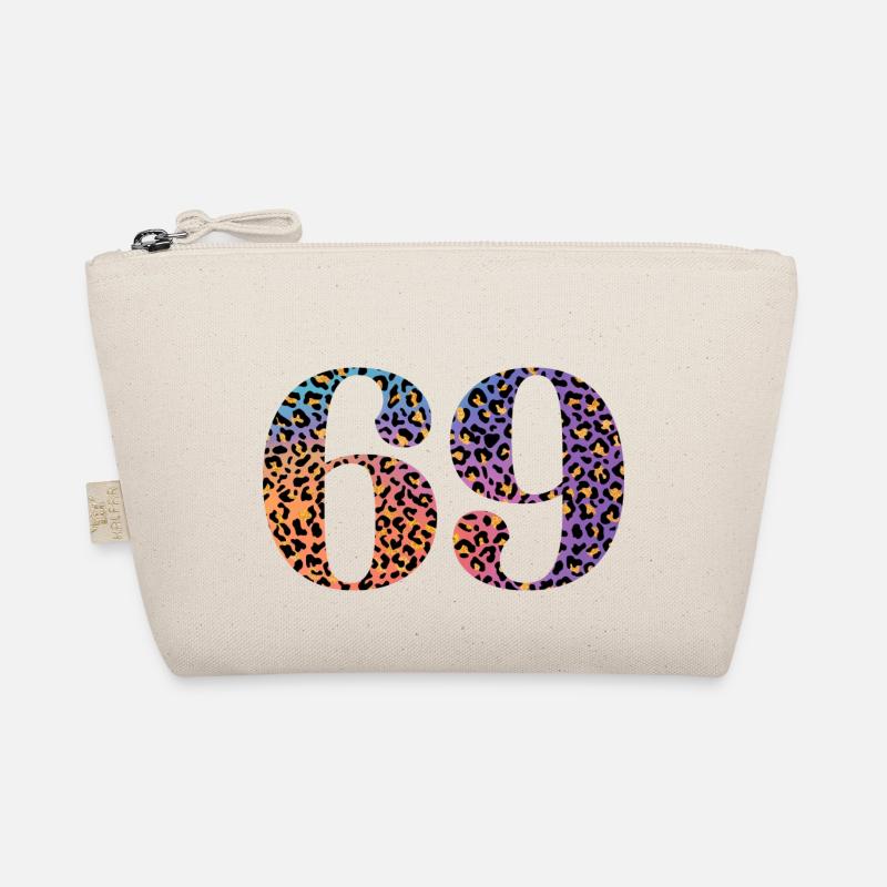 69. Geburtstag Leopard Bio-Täschchen