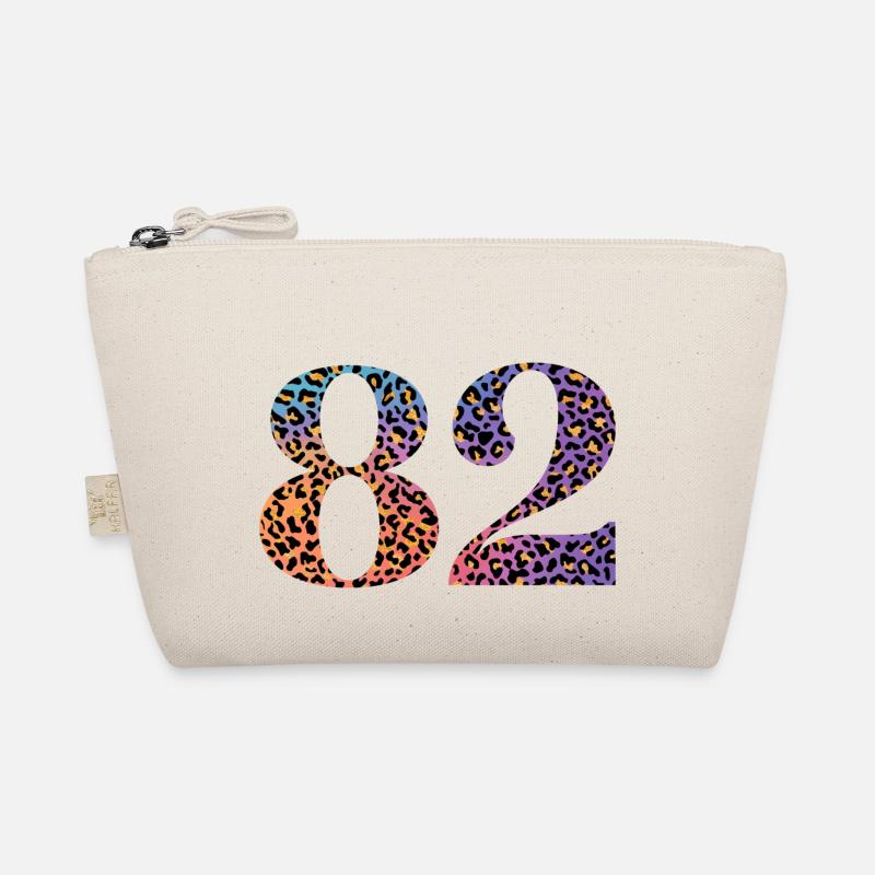 82nd birthday leopard Organic Pouch
