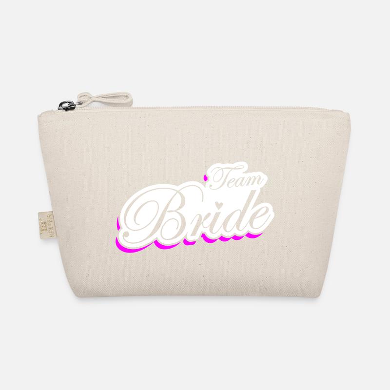 Team Bride Wedding Organic Pouch