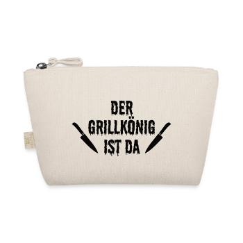 Der Grillkönig ist da - Bio-Täschchen - Natur - Vorne
