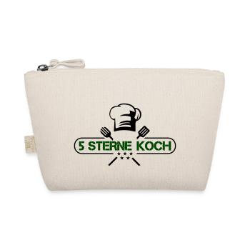 5 sterne koch - Bio-Täschchen - Natur - Vorne