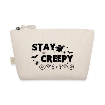 stay creepy 01 - Organic Pouch - nature - Front