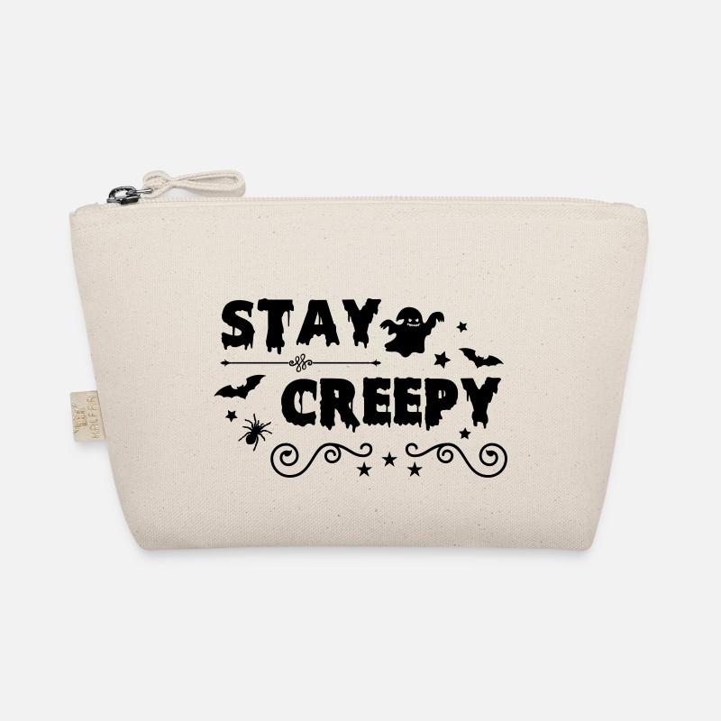 stay creepy 01 - Bio-Täschchen - Natur