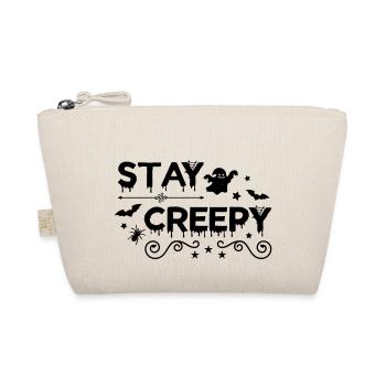 stay creepy - Organic Pouch - nature - Front