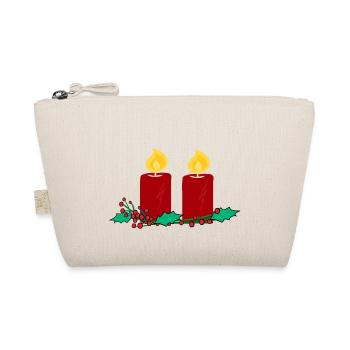 Bougies de Noël 2 - Trousse biologique - nature - Devant
