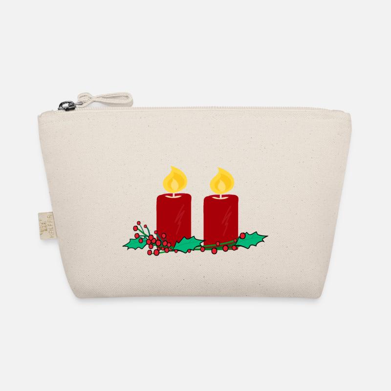 Weihnachtskerzen 2 Bio-Täschchen
