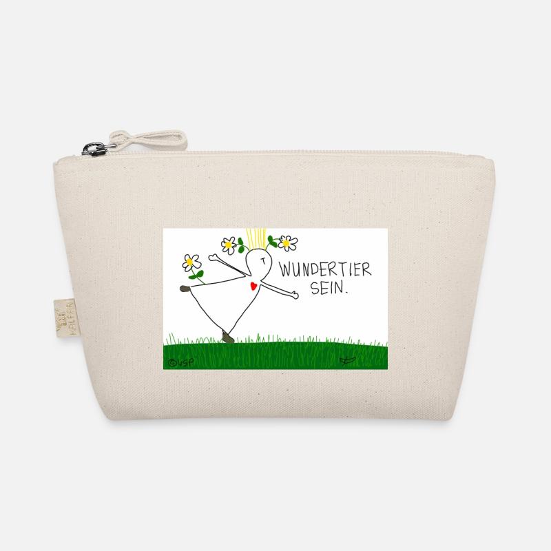 Wundertier sein. Bio-Täschchen