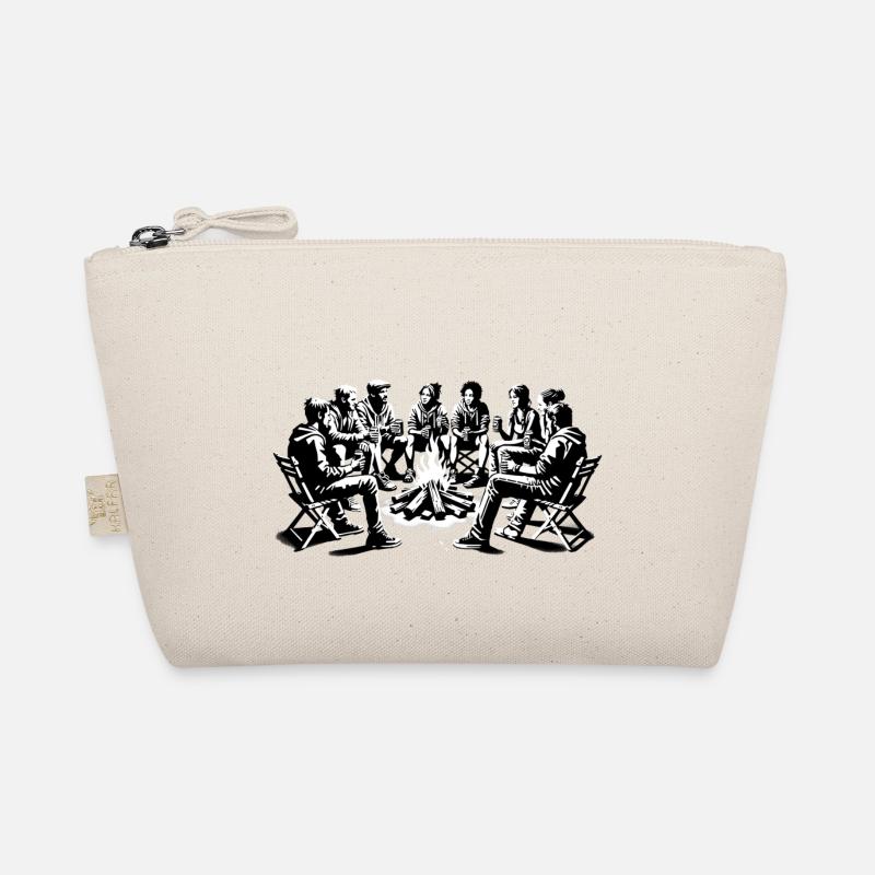 Campfire, drinking beer Organic Pouch