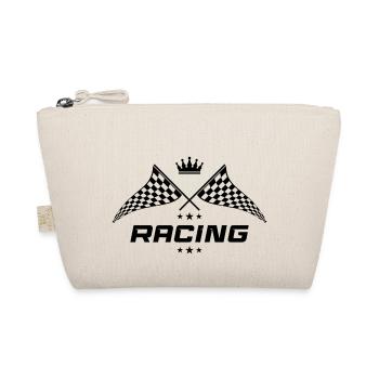racing symbol - Bio-Täschchen - Natur - Vorne