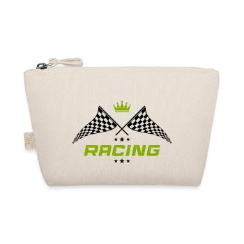 racing symbol - Bio-Täschchen - Natur - Vorne