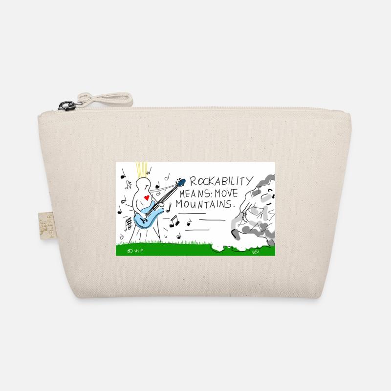 Rockability means move mountains. Organic Pouch