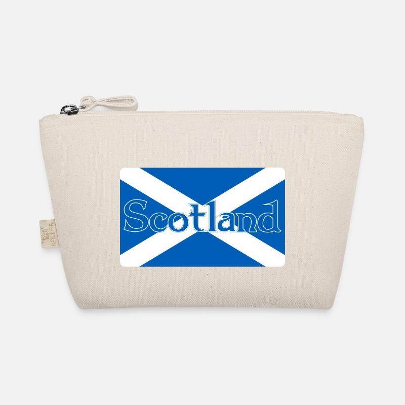 Drapeau de l’Écosse avec texte sur le dessus Trousse biologique