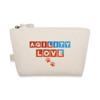 Agility Liebe - Bio-Täschchen - Natur - Vorne